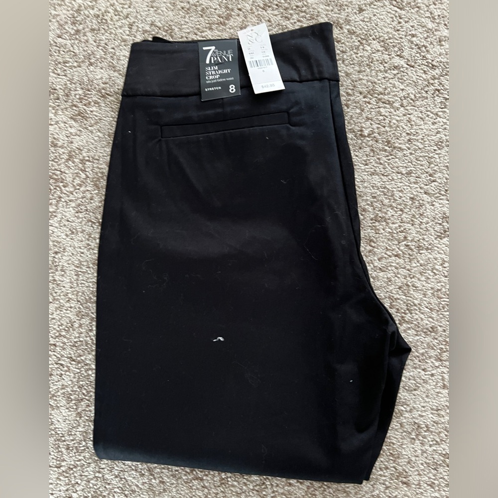 NWT: NY&CO 7th Avenue Slim Straight Cropped Pants